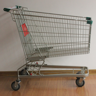 60L - 240L Stable Asian Supermarket Shopping Trolley For Convenience Store