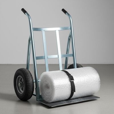 Heavy Duty Supermarket Shopping Trolley with 200-250kgs Load Capacity and Solid Rubber Wheels for Smooth Mobility
