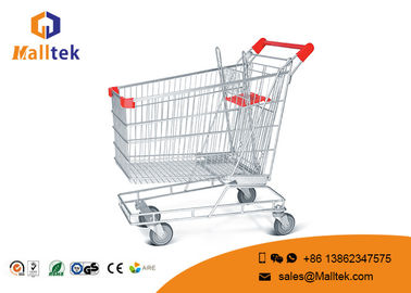 Stainless Steel Supermarket Basket Trolley Smart Cart Shopping Trolley