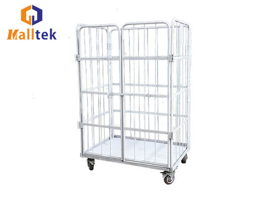 Transport Folding Nestable Roll Container Trolley