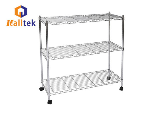 OEM Zinc coated Detachable Metal Wire Rack Shelf 30kgs/layer