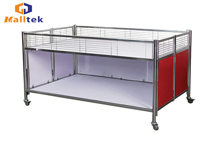 Colorful Shop Display Fittings Commercial Shop Fittings High Loading