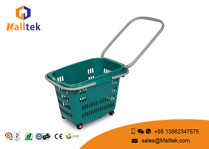 Outdoor Indoor Mini Shopping Baskets With Handles High Volume 70 Liters