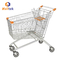 180L Metal Shopping Trolley Cart For Supermarket 100KGS Load