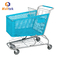 100L - 200L Half Plastic Supermarket Trolley Customizable Colour Logo
