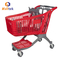 175L Pure Plastic Supermarket Shopping Trolley For Customised Colours