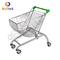 Fan-Shaped Metal Shopping Trolley Cart For Supermarket Grocery Foldable Trolley