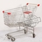 140kgs American Style Retail Shopping Trolleys Flat Tube Foot For Supermarket