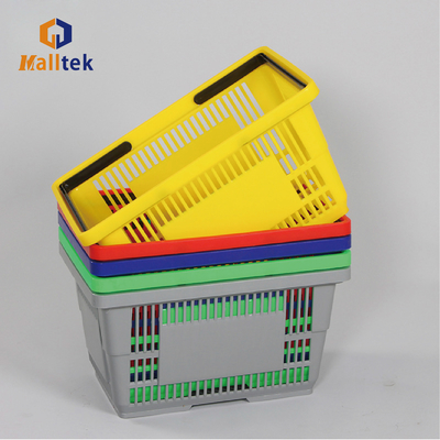 Popular Handbasket Supermarket Plastic Shopping Basket