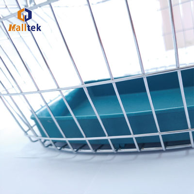 Popular Cosmetics Shop Wire Metal Grocery Shopping Basket With Plastic Tray