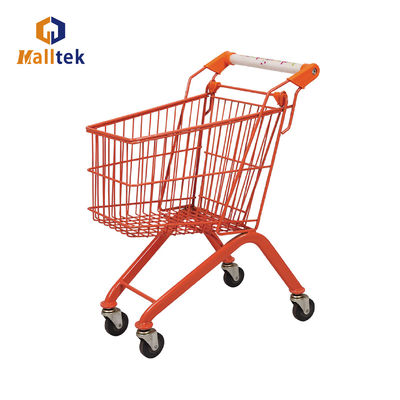 Colourful Kids Supermarket Shopping Trolley with Protective Corners Designed to Enhance Shopping Experience
