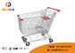 Wire Type Serviceable Supermarket Shopping Trolley Zinc Plated Large Volume 60-240L