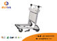 Aluminum Handrails Airport Luggage Trolley Airline Luggage Trolley Cart