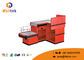 Shopping Mall Cash Register Display Counter Bright Color For Restaurant
