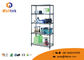 5 Tier Wire Rack Storage Shelves Chrome Plating Easy Dismantle For Kitchenware