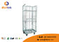 Square Storage Material Handling Trolley Wire Mesh Aluminium Alloy