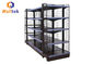 Multi Functional Supermarket Gondola Shelving Food Display With Accessories