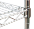 Adjustable Kitchen 5 Layer Steel Wire Shelf Chrome Plated