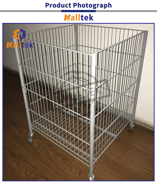 Custom Capacity Stackable Wire Baskets Stacking Wire Baskets For Storage
