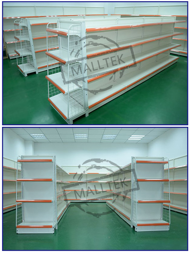 Advertising Stand Retail Store Fixtures And Shelving Electrastic Spray