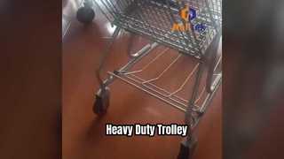 A Closer Look: 240L Supermarket Trolley Heavy Duty Customized
