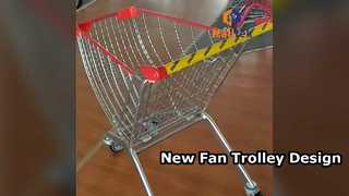 Fan-Shaped New Design Shopping Trolley